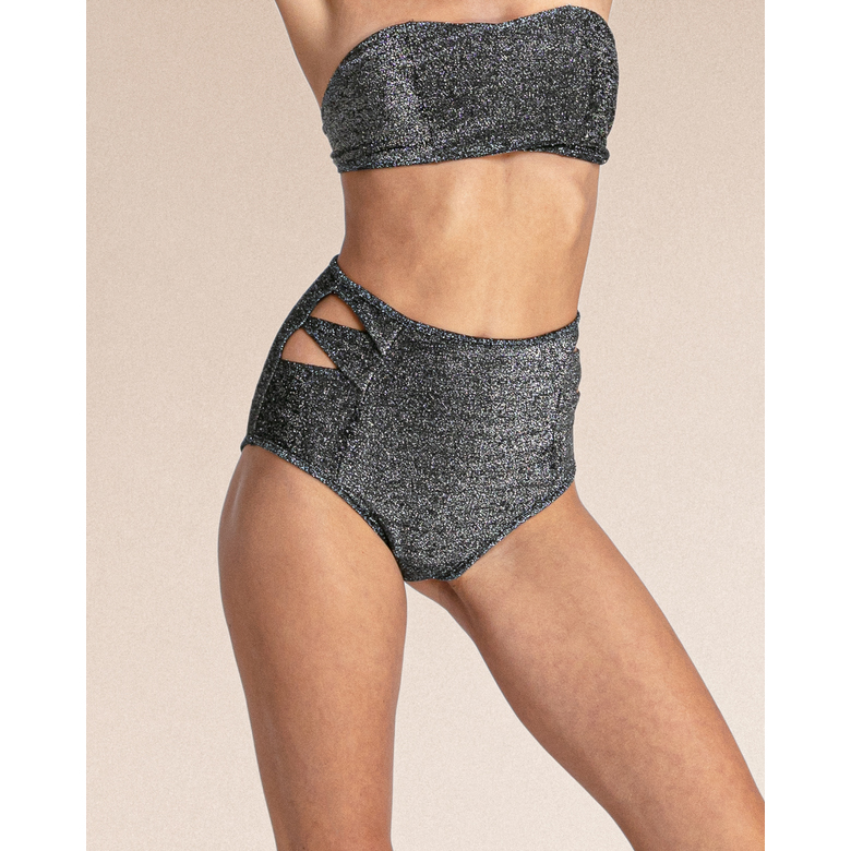 Karma Koma Clara Karma Koma Panty SIlber Model vorne Detail