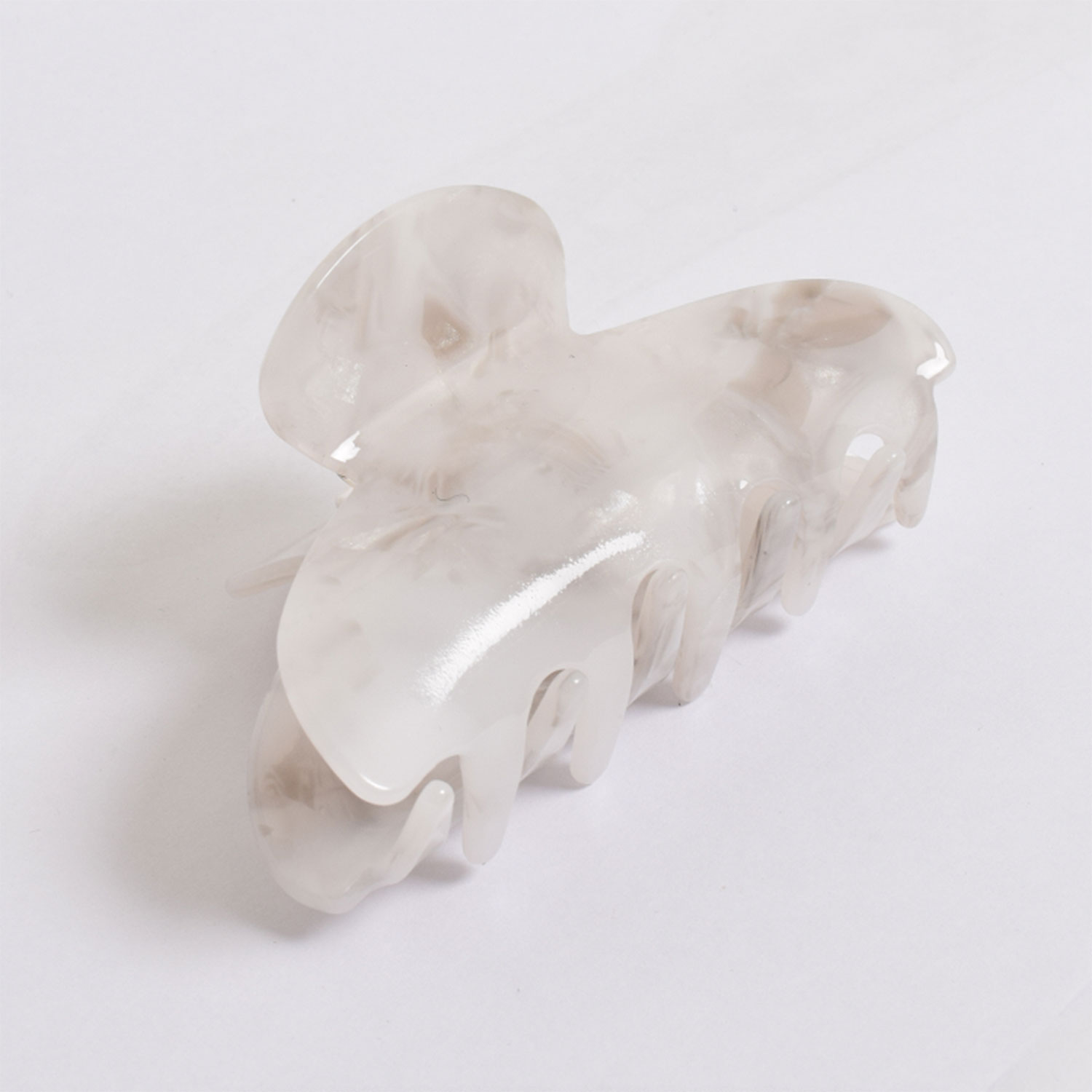 J'adore Classic Haarklammer Marmor White