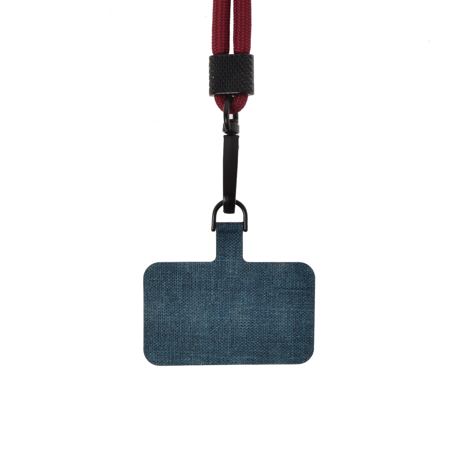 La Garçonne Accessoires Classic Handykette Bordeaux Black