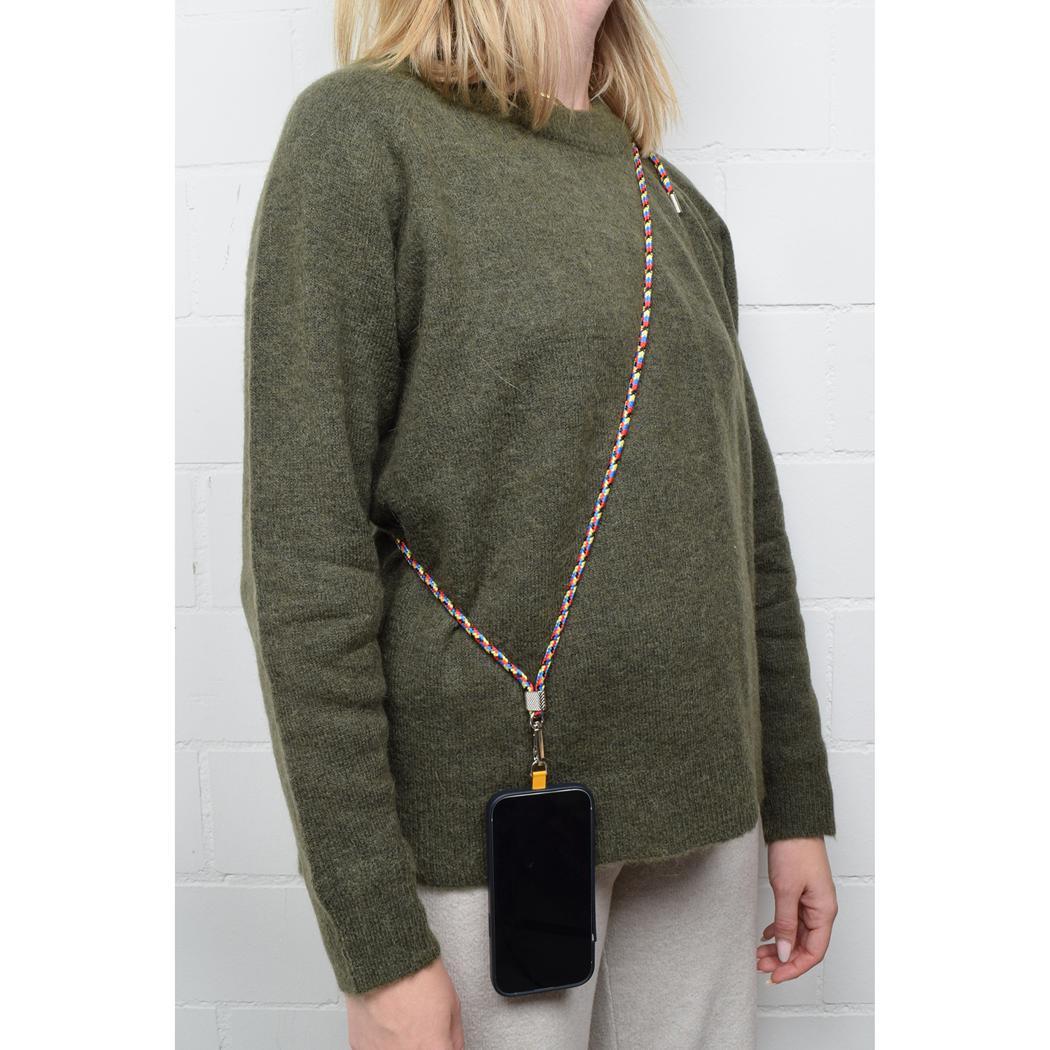 La Garçonne Accessoires Classic Handykette Multi Silver