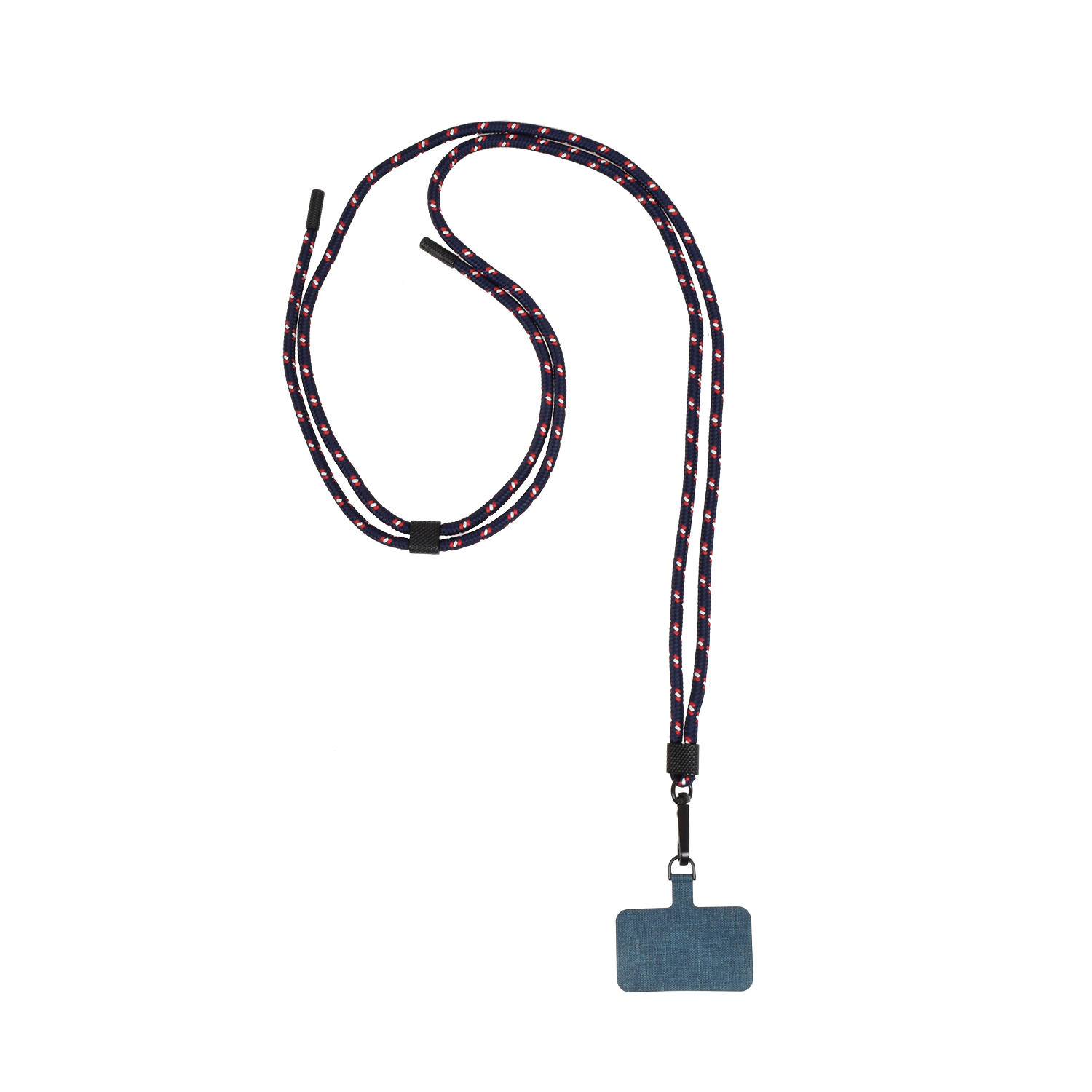 La Garçonne Accessoires Classic Handykette Navy Red Black