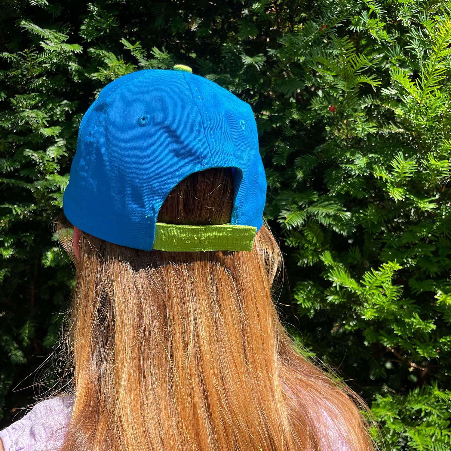 La Garçonne Accessoires Coco Cap Blue Green