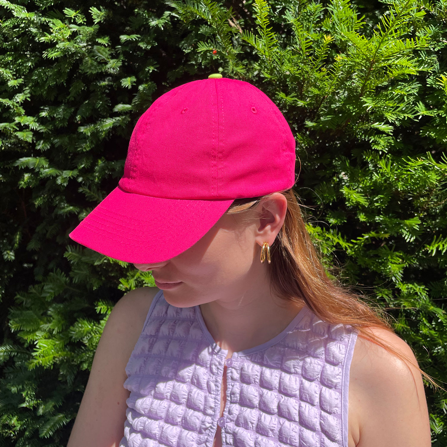 Coco Cap Pink Green