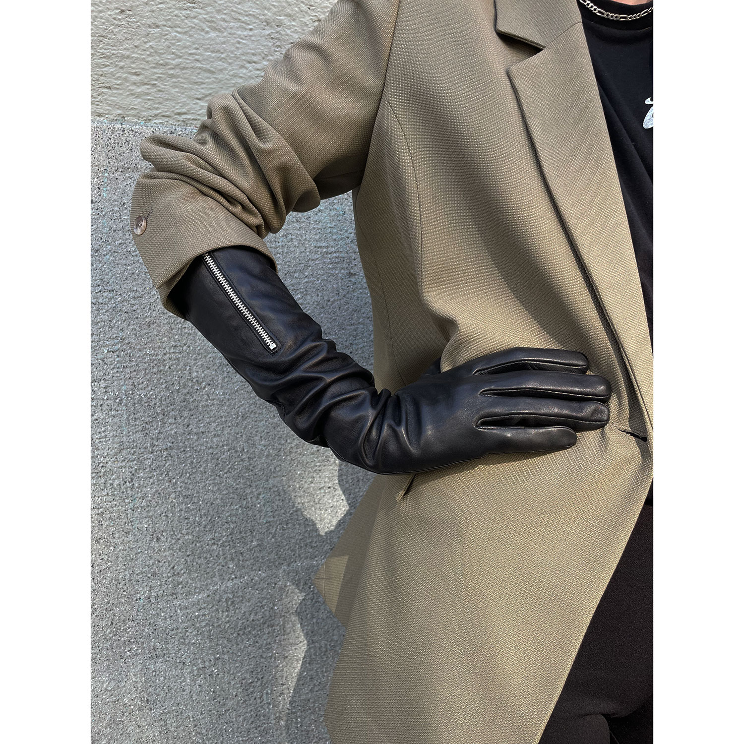 La Garçonne Accessoires Colette Handschuhe Black