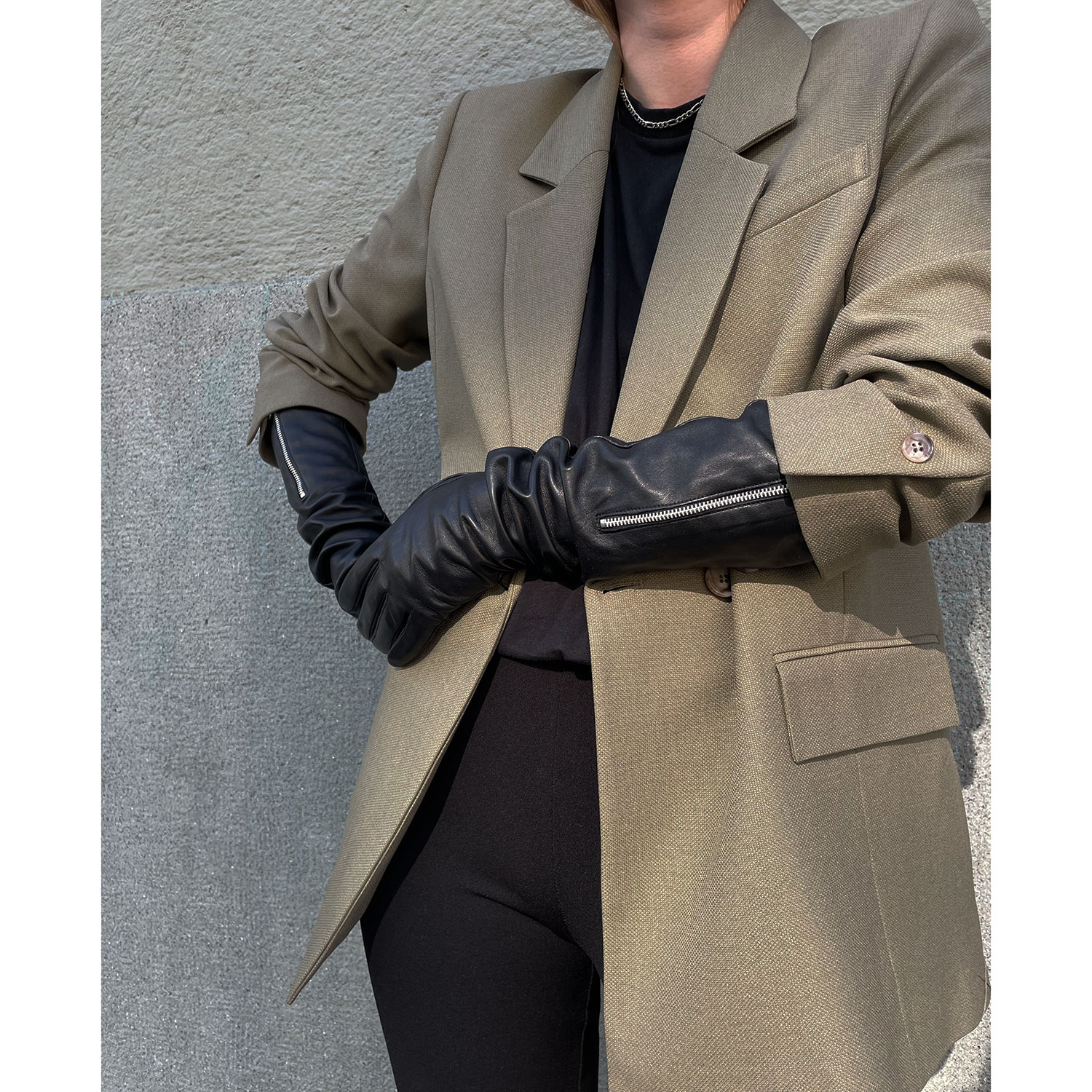 La Garçonne Accessoires Colette Handschuhe Black