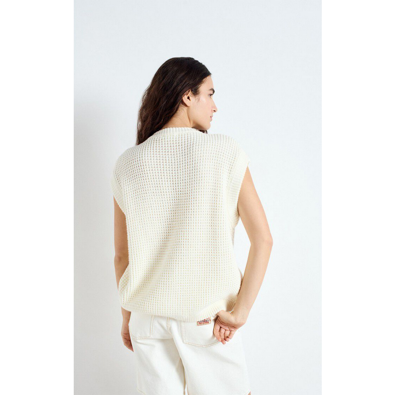 American Vintage Crashway Gilet Mother Of Pearl