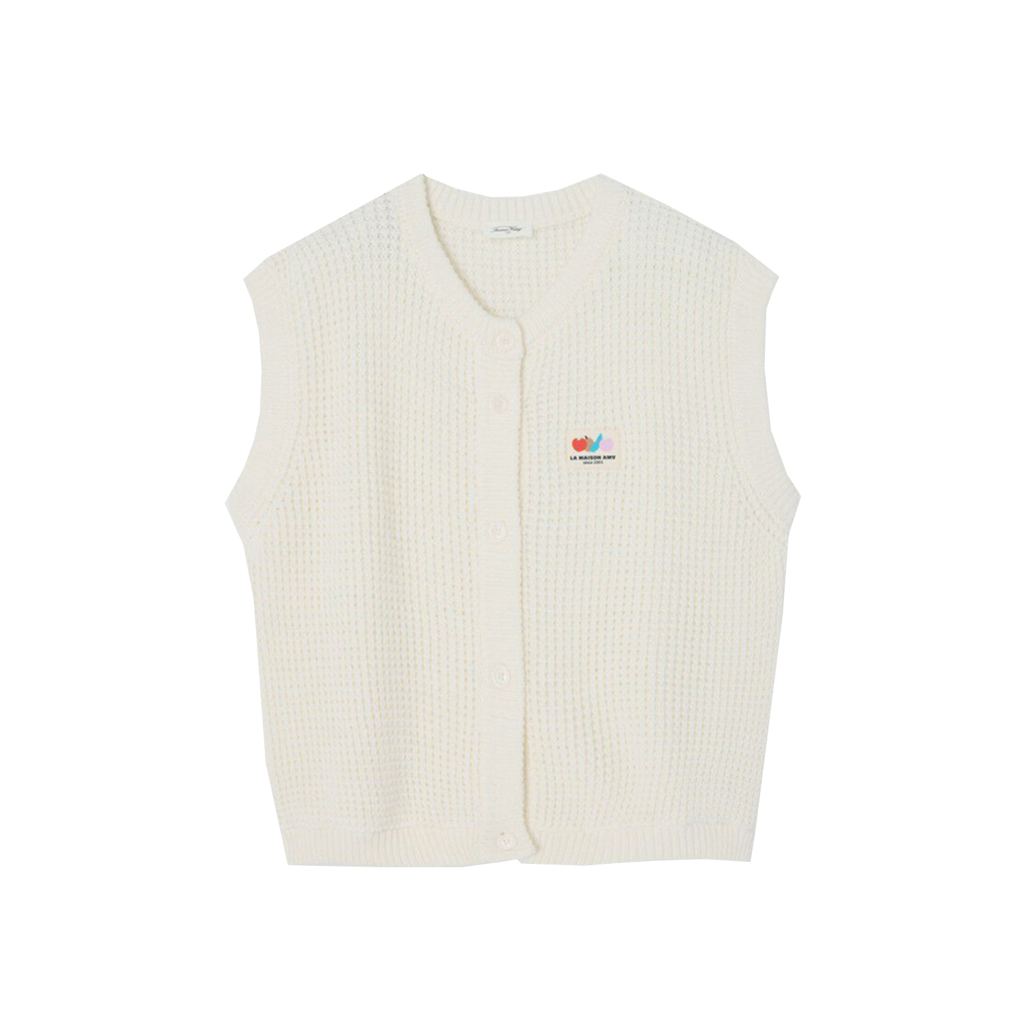 American Vintage Crashway Gilet Mother Of Pearl