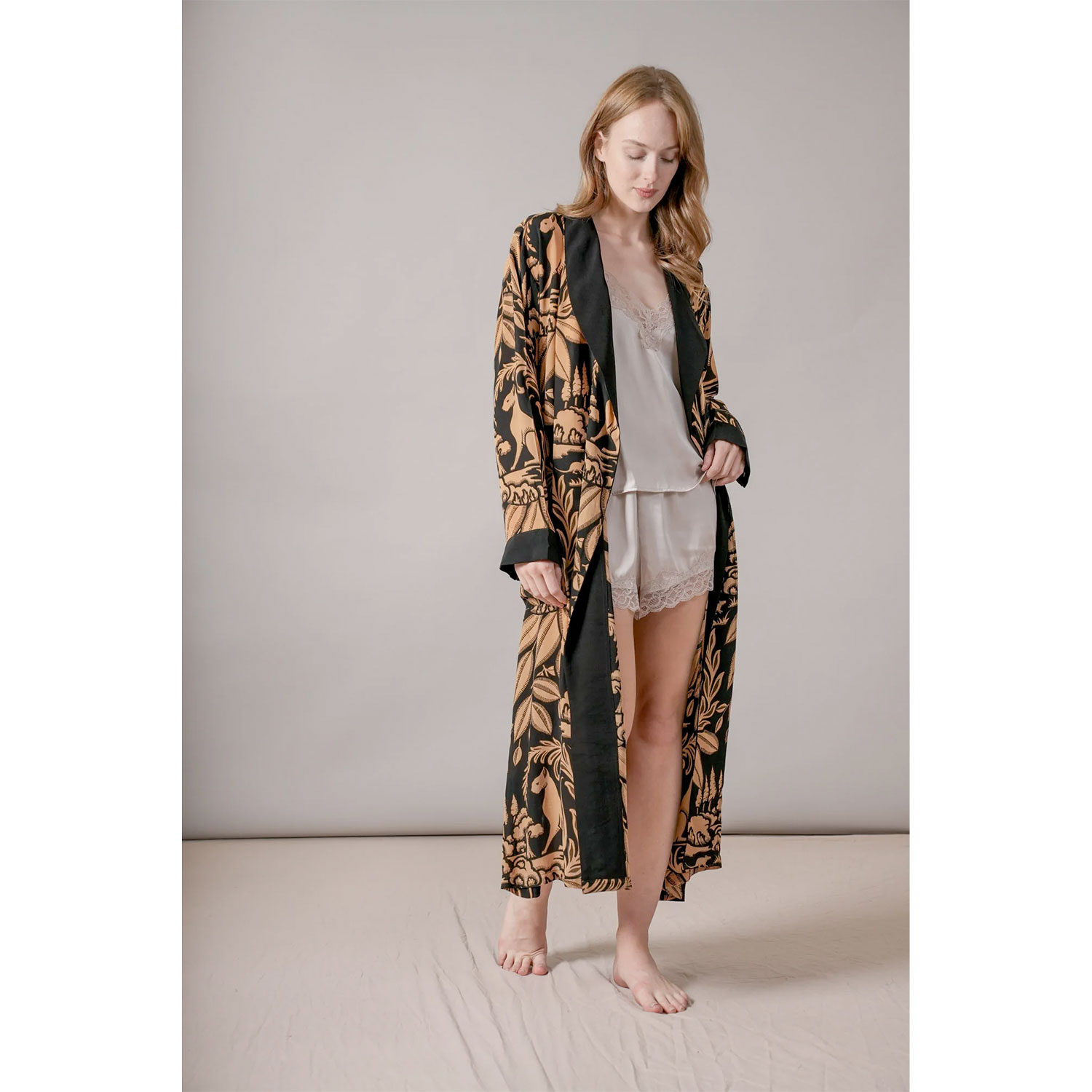 Sphinx Crepe Kleid Black