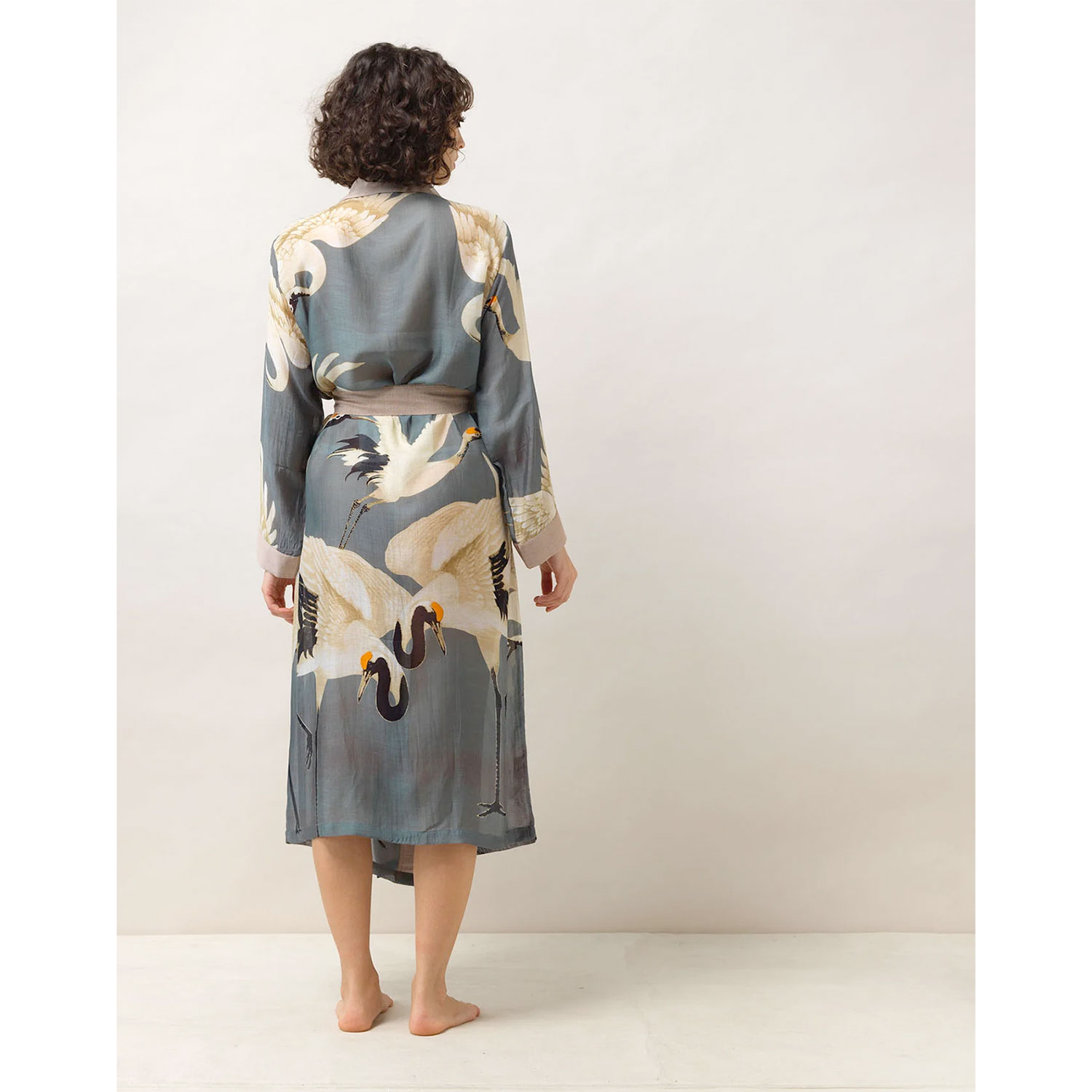 One Hundred Stars Stork Kleid Slate Grey