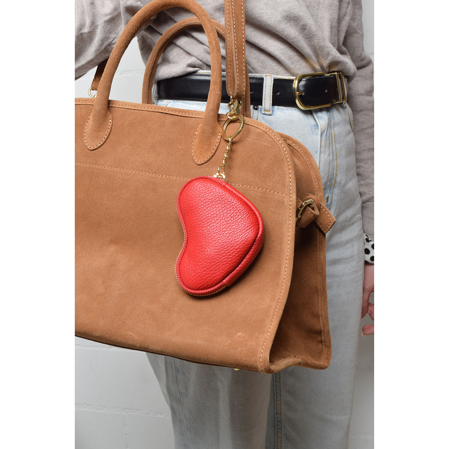 La Garçonne Accessoires Cuore Charm Rosso