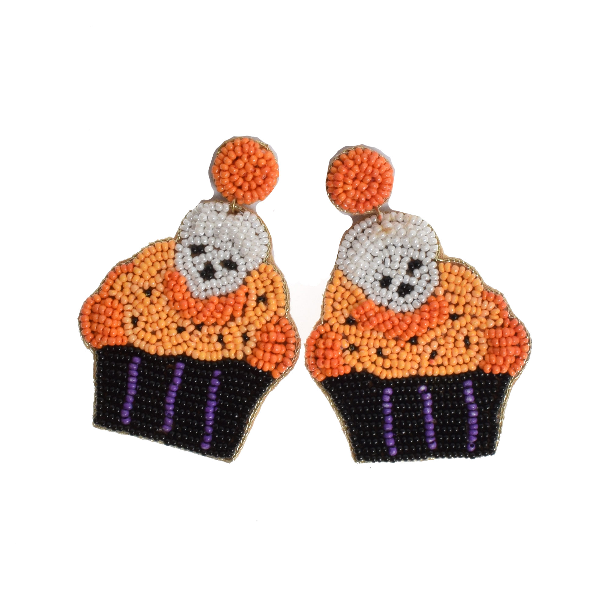 La Garçonne Bijoux Cupcake in Orange von La Garconne Bijoux vorne