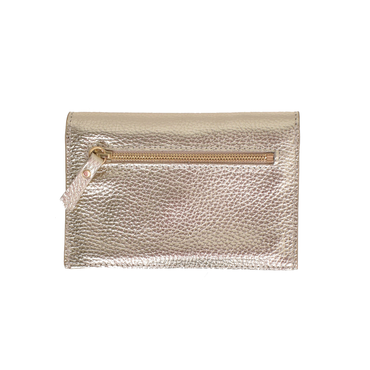 Ann Kurz Cute Purse Portemonnaie Metallic Champagne