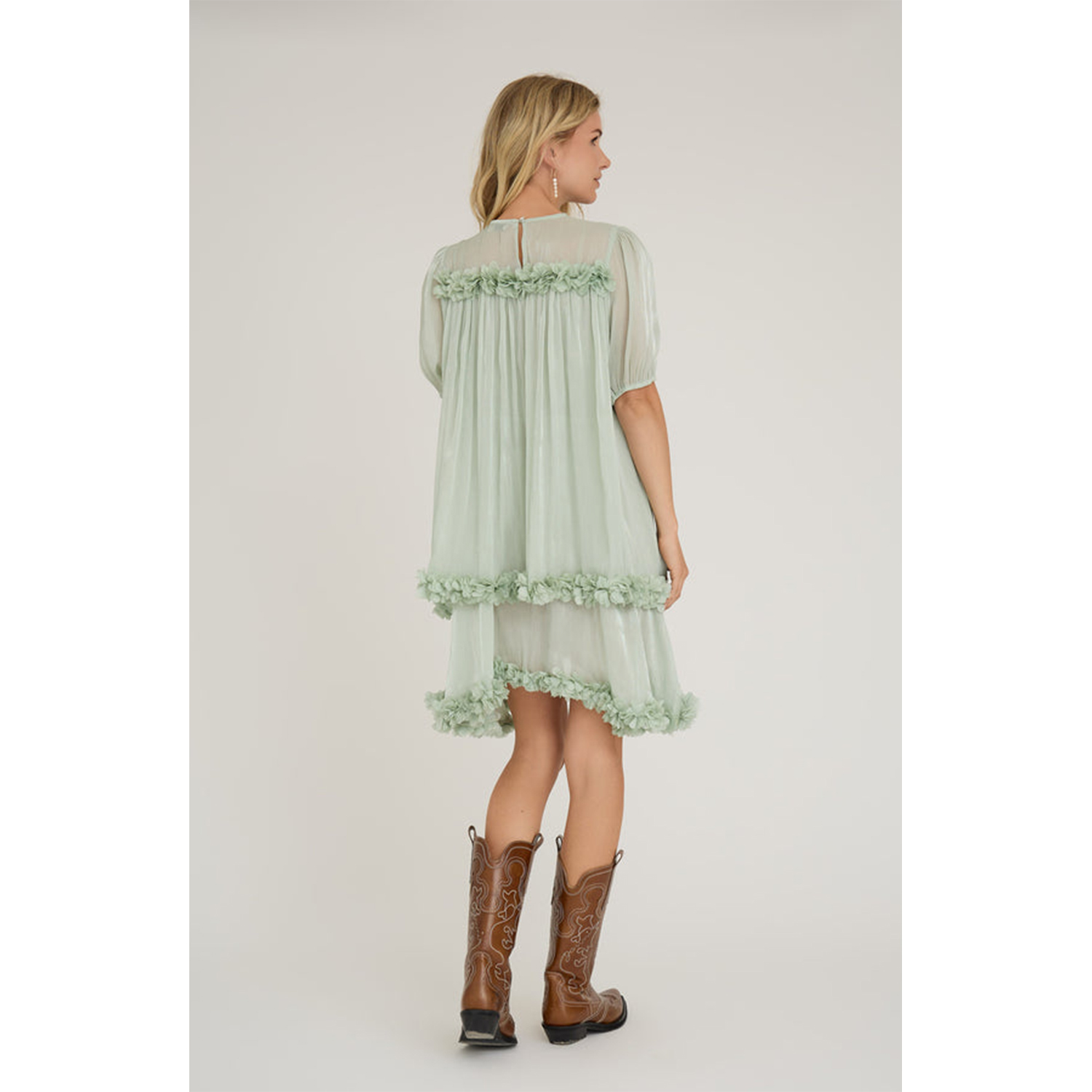 A-View Daisi Kleid Dusty Mint