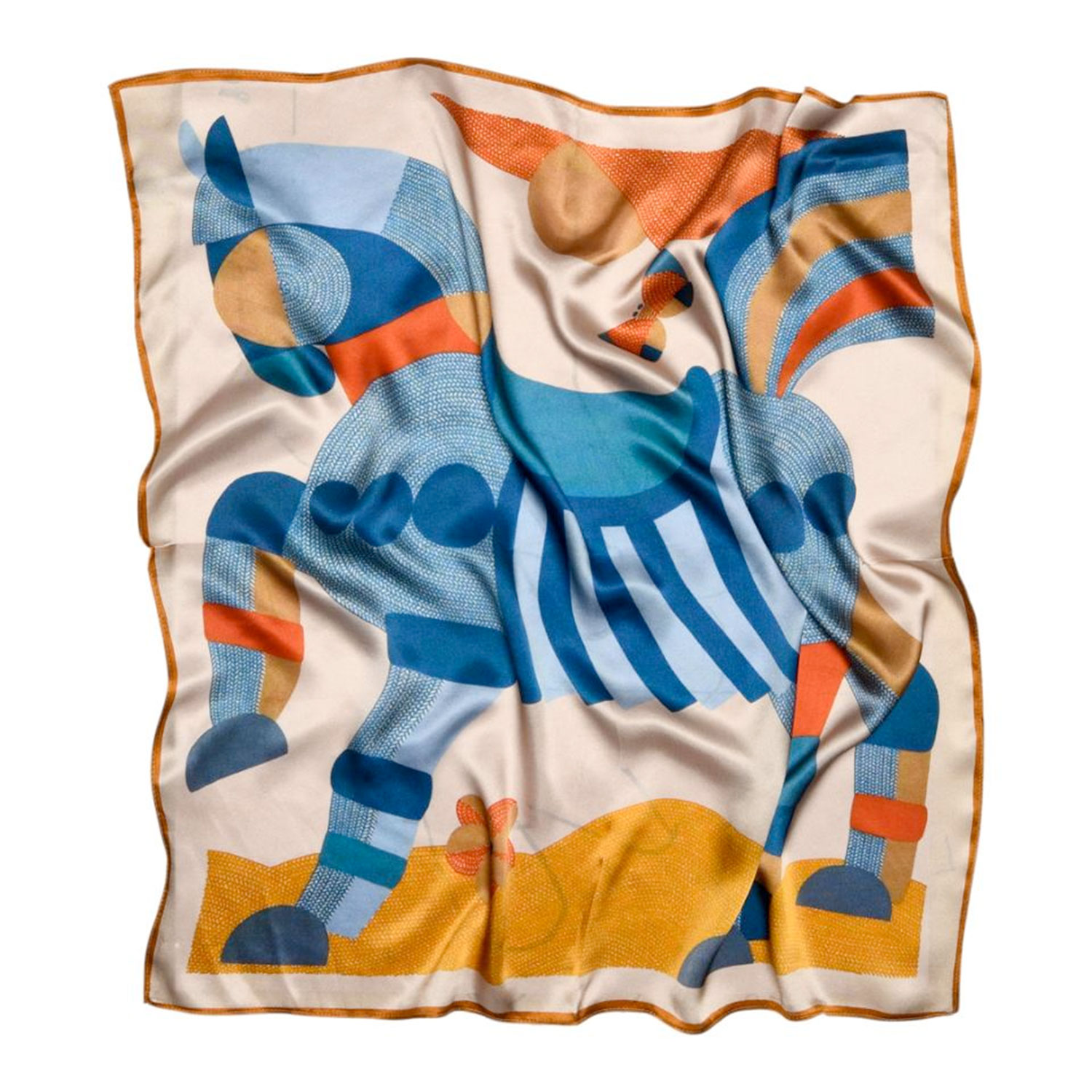 Sneaky Fox Dakota Seiden Foulard Golden Nugget