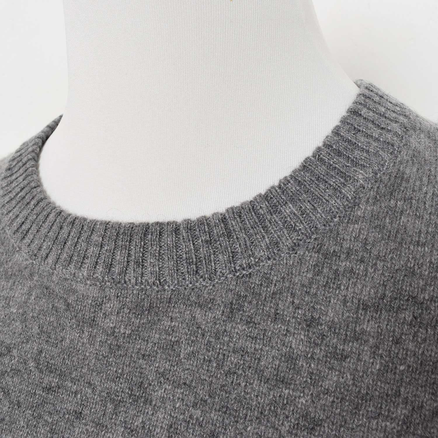 absolut cashmere Ysee Kaschmir-Pullover Dark Heather Grey