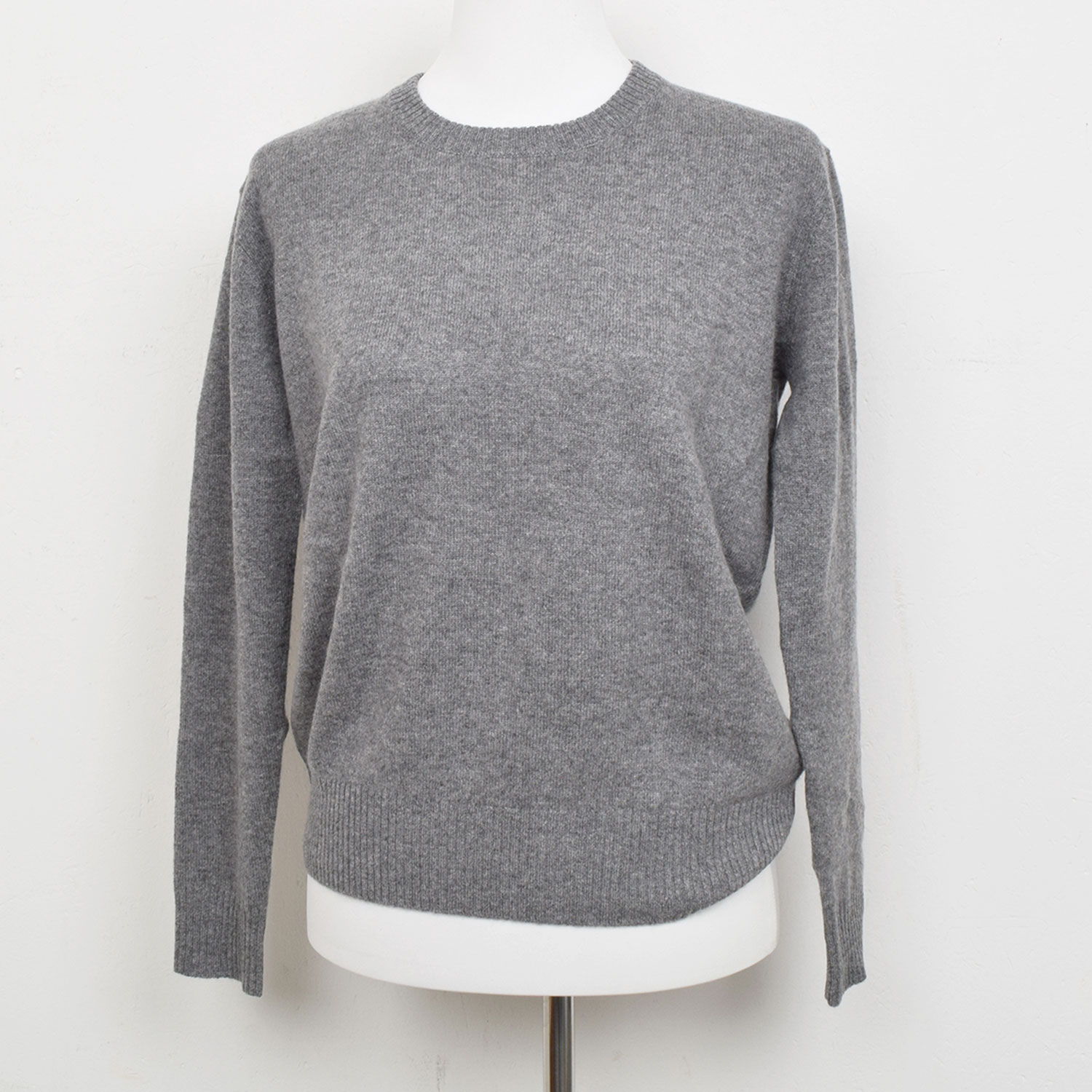 Ysee Kaschmir-Pullover Dark Heather Grey