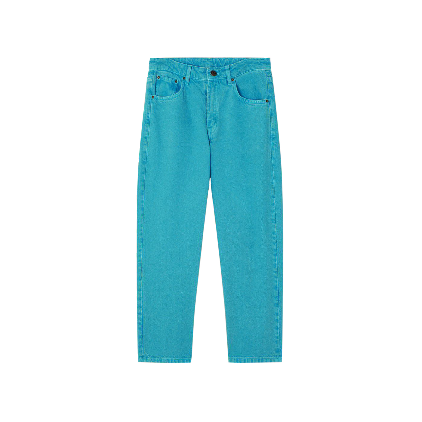 American Vintage Datcity Jeans Vintage Turquoise Blue