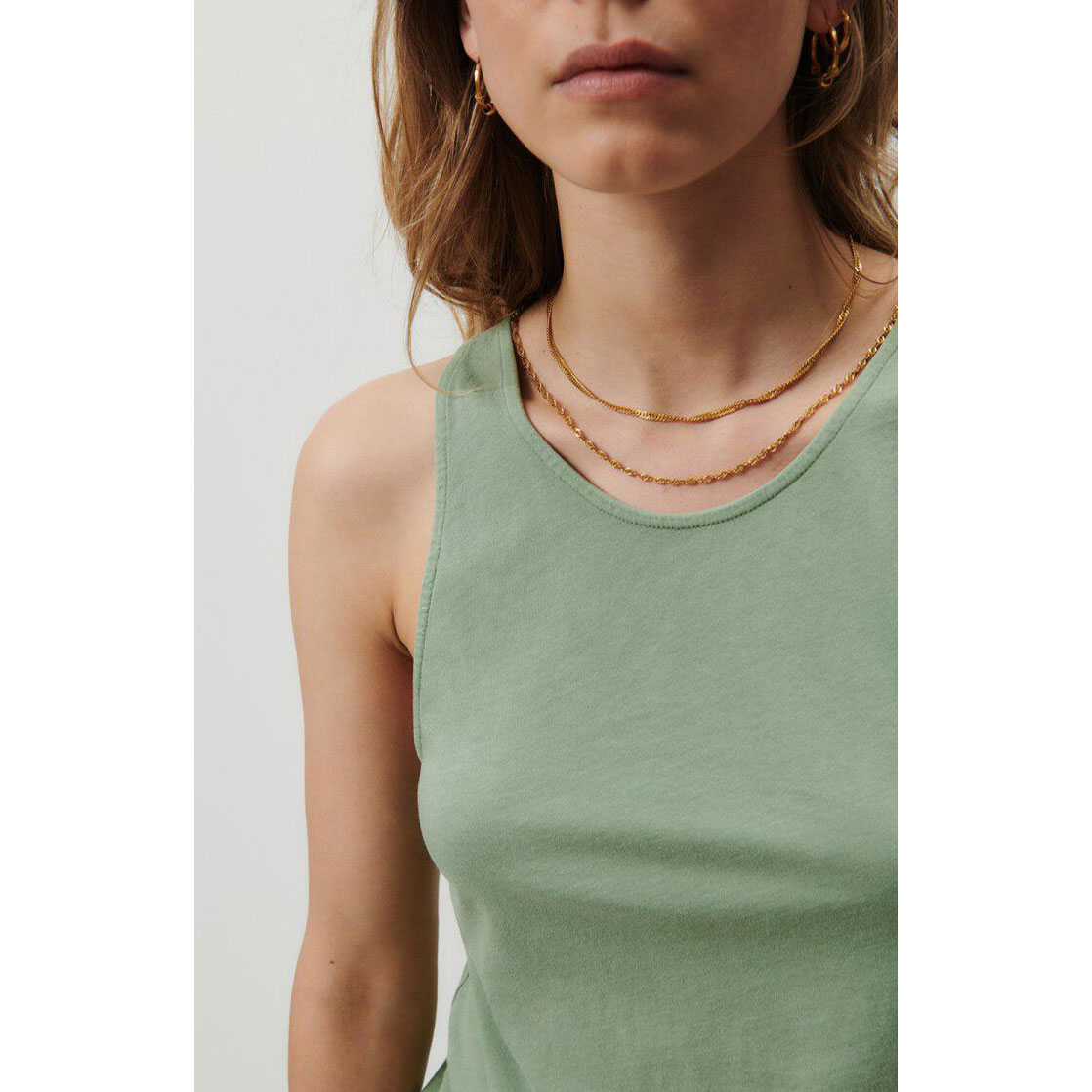 American Vintage Devon Tanktop Vintage Opal