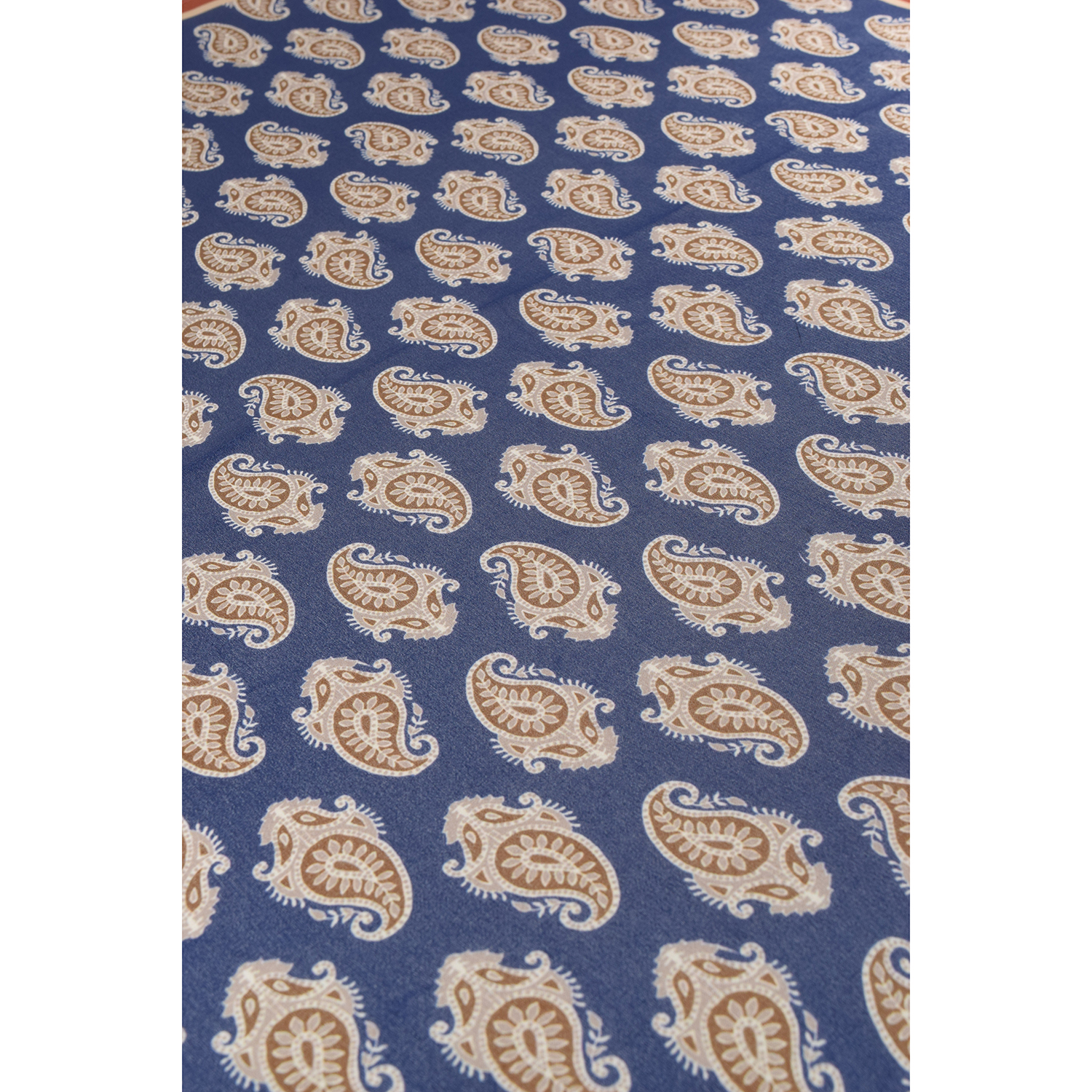 La Garçonne Accessoires Dinard Seidenfoulard mit mehrfarbigem Druck von La Garçonne Accessoires Detail