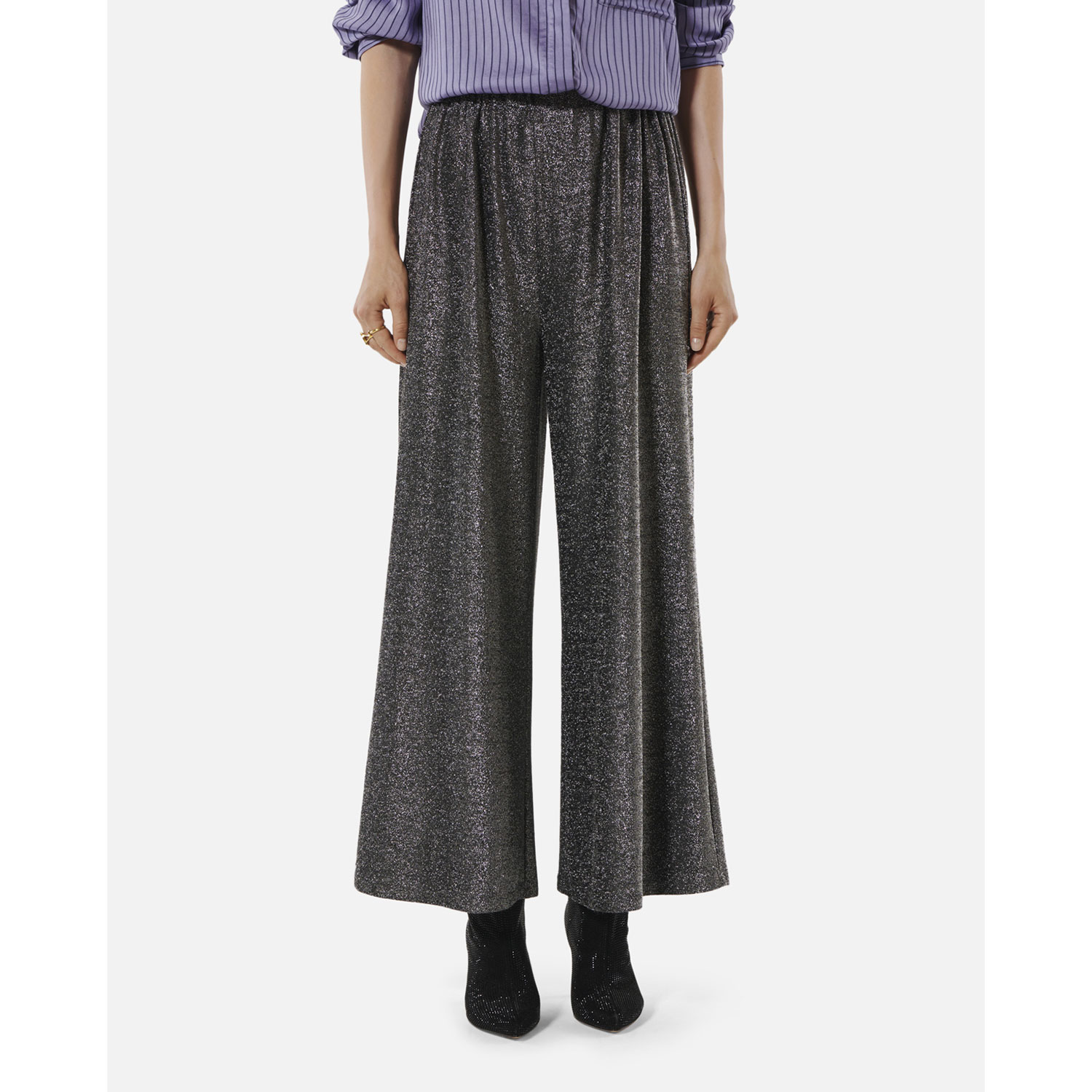 Karma Koma Disco Karma Koma Hose Silber Model vorne