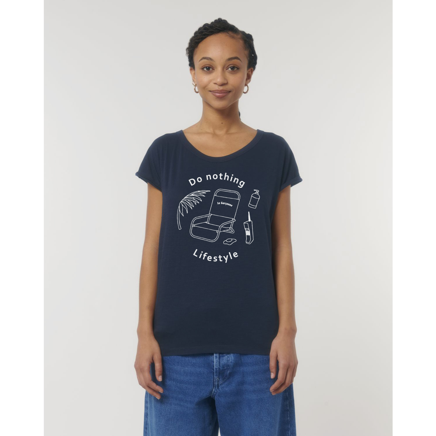 Do Nothing T-Shirt Navy