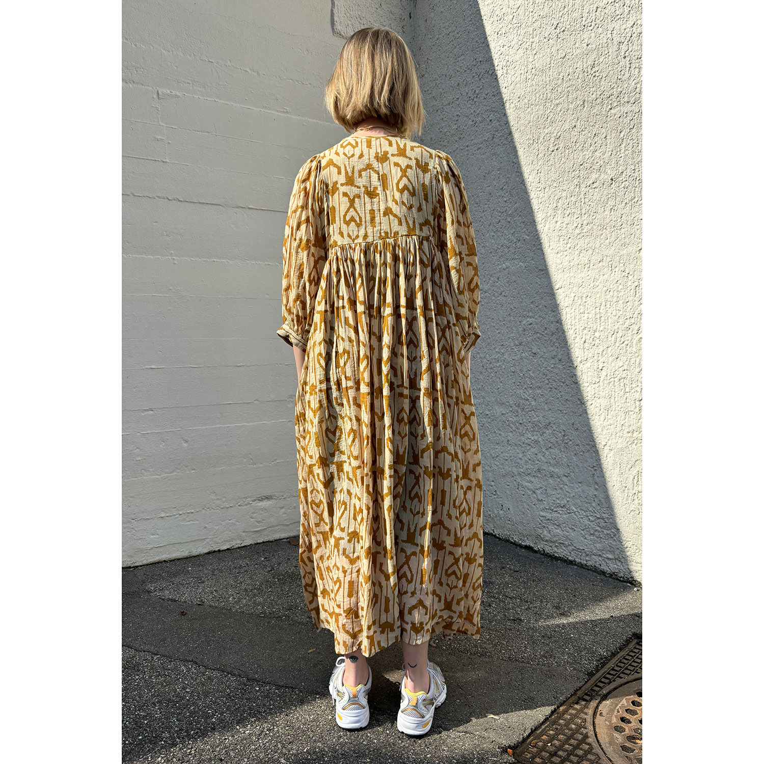 Le Trésor Du Monde Doi Long Kleid Mustard