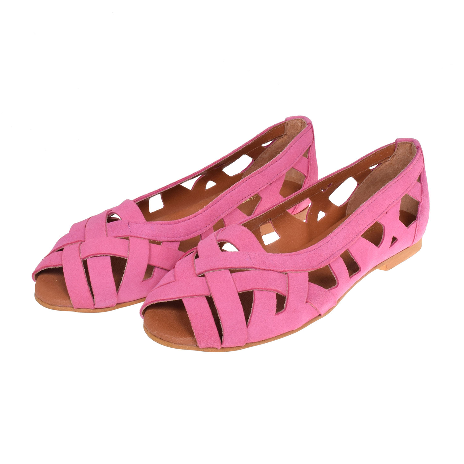La Garçonne Doreen La Garçonne Sandalen Pink vorne