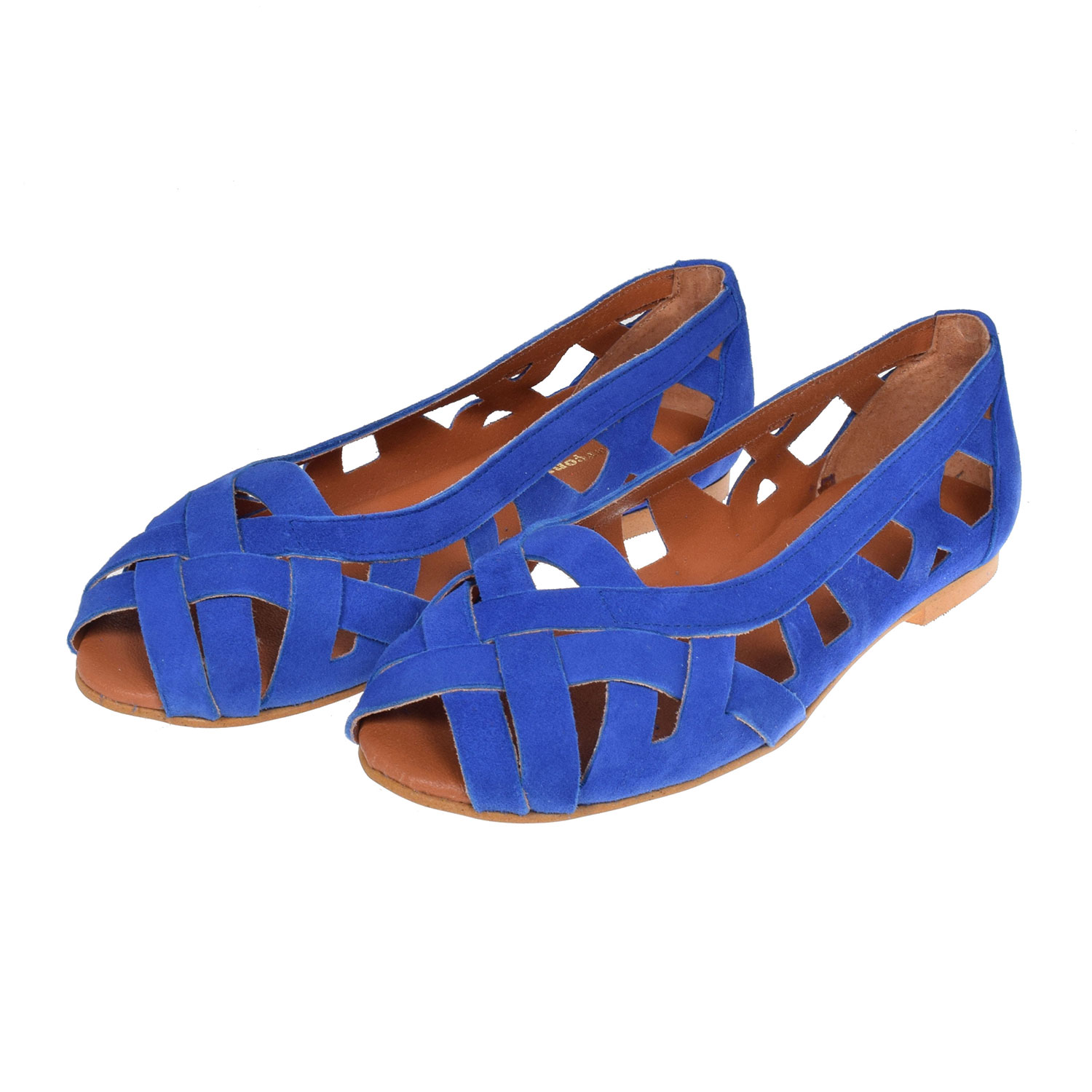 La Garçonne Doreen La Garçonne Sandalen Königsblau vorne