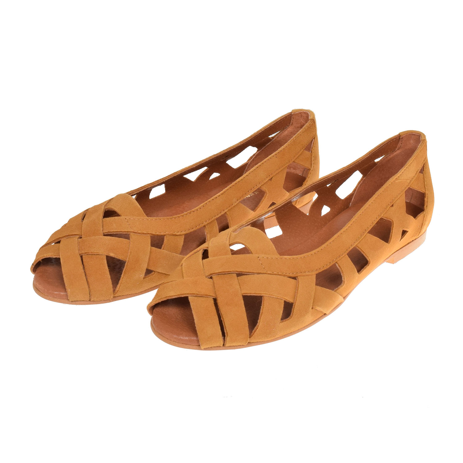 La Garçonne Doreen Safron La Garçonne Sandale Beige vorne