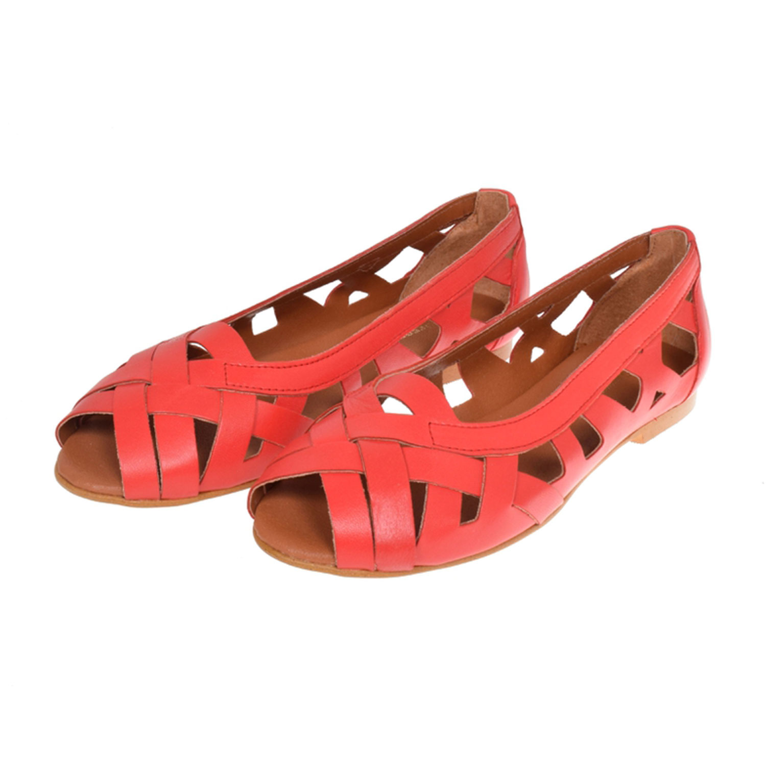 La Garçonne Doreen La Garçonne Sandalen Rot vorne