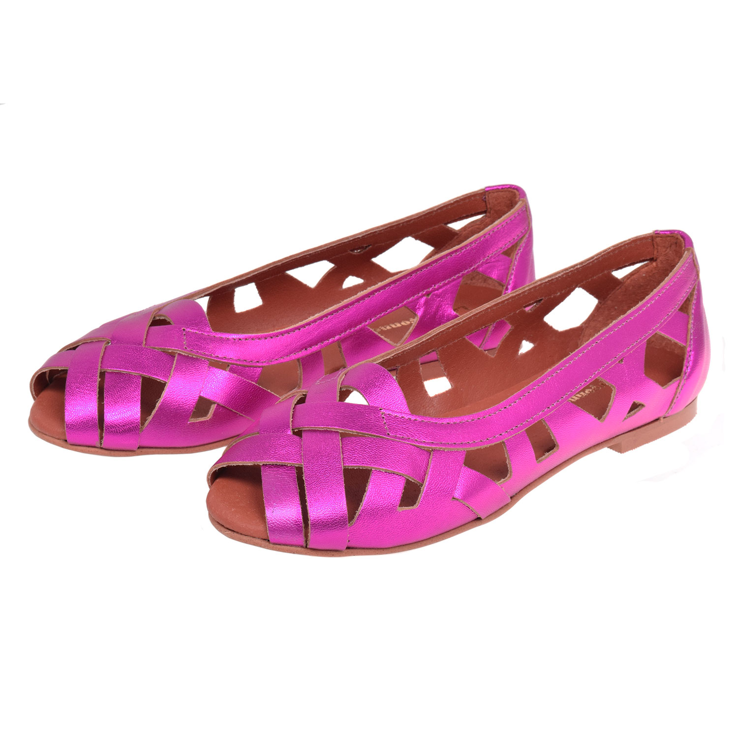 La Garçonne Doreen La Garçonne Metall Milled Alazasan Metallic Pink vorne