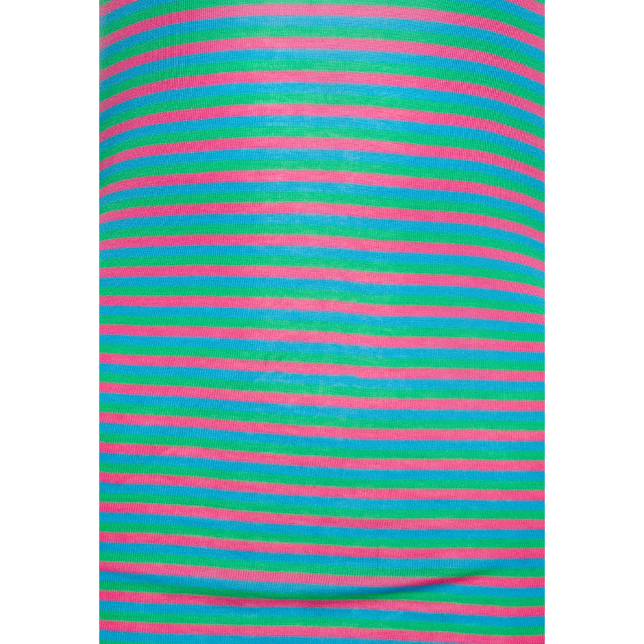 mbyM Dovile Kleid Pink Blue Green Stripe