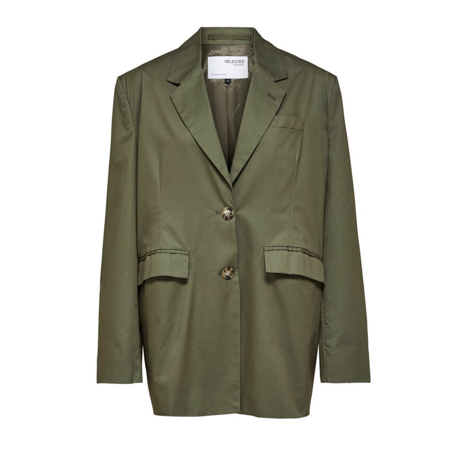 Drew Oversized Blazer Laurel Green