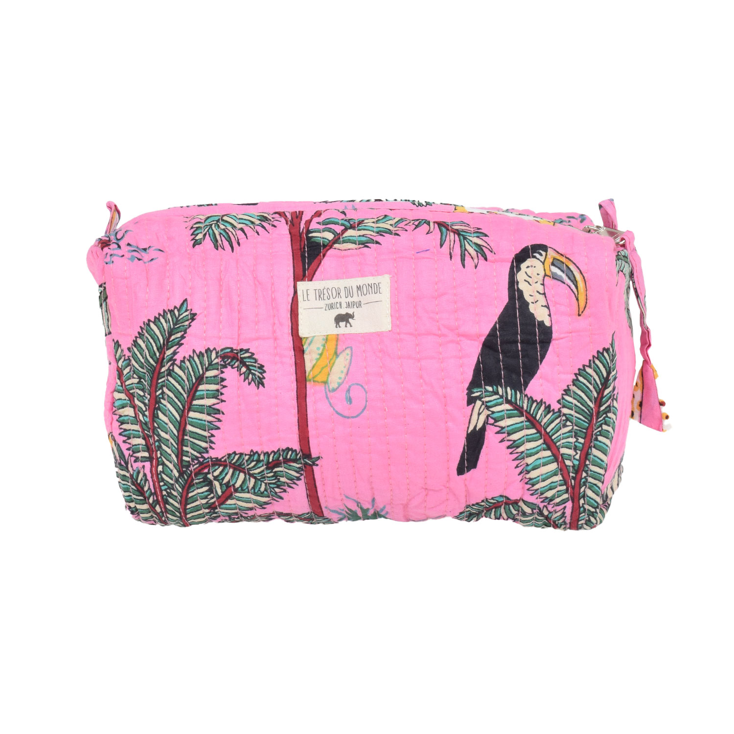 Le Trésor Du Monde Dschungel Large Necessaire Pink
