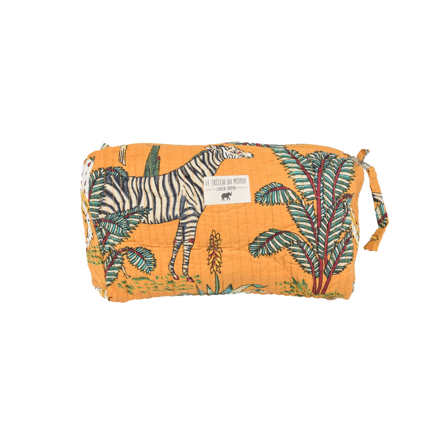 Dschungel Medium Necessaire Yellow