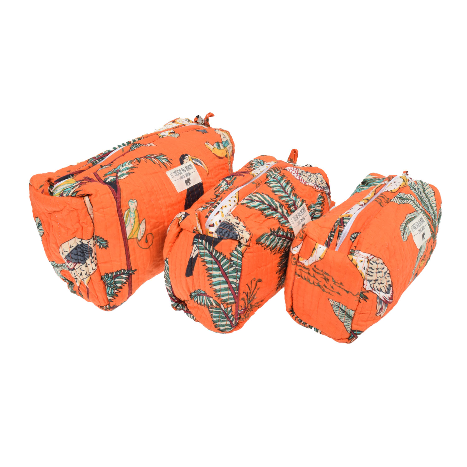 Le Trésor Du Monde Dschungel Small Le Tresor Du Monde Necessaire Orange Set