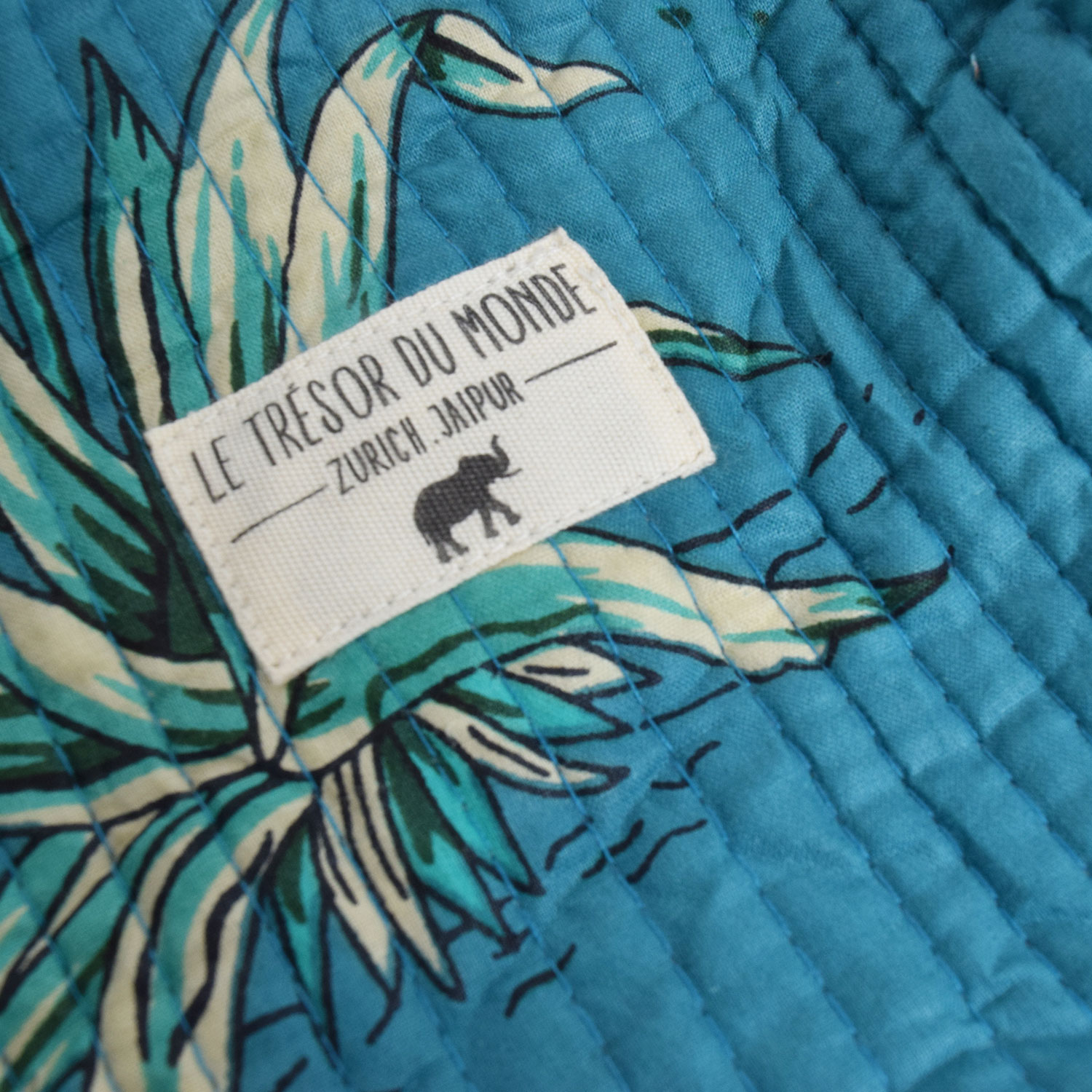 Le Trésor Du Monde Dschungel Medium Necessaire Turquoise