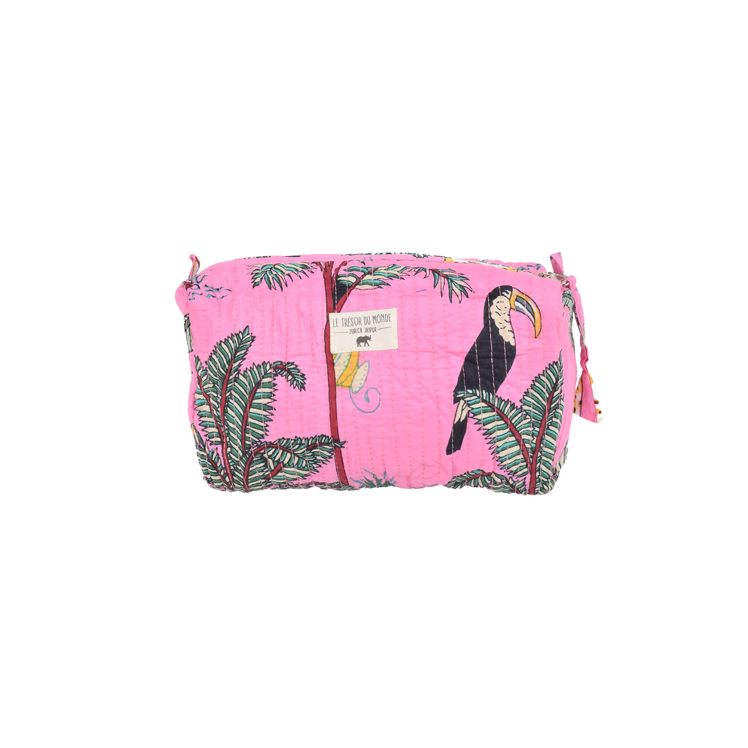 Dschungel Small Necessaire Pink