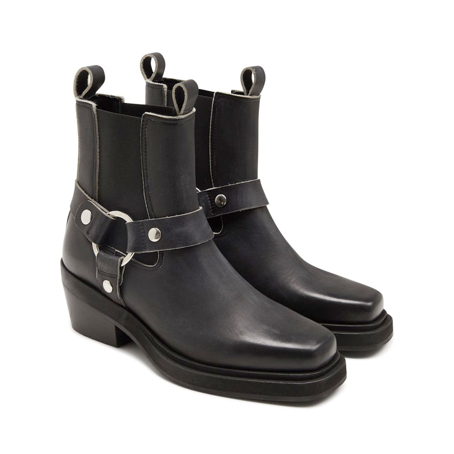 Pavement Dusty Buckle Boot Black Matte