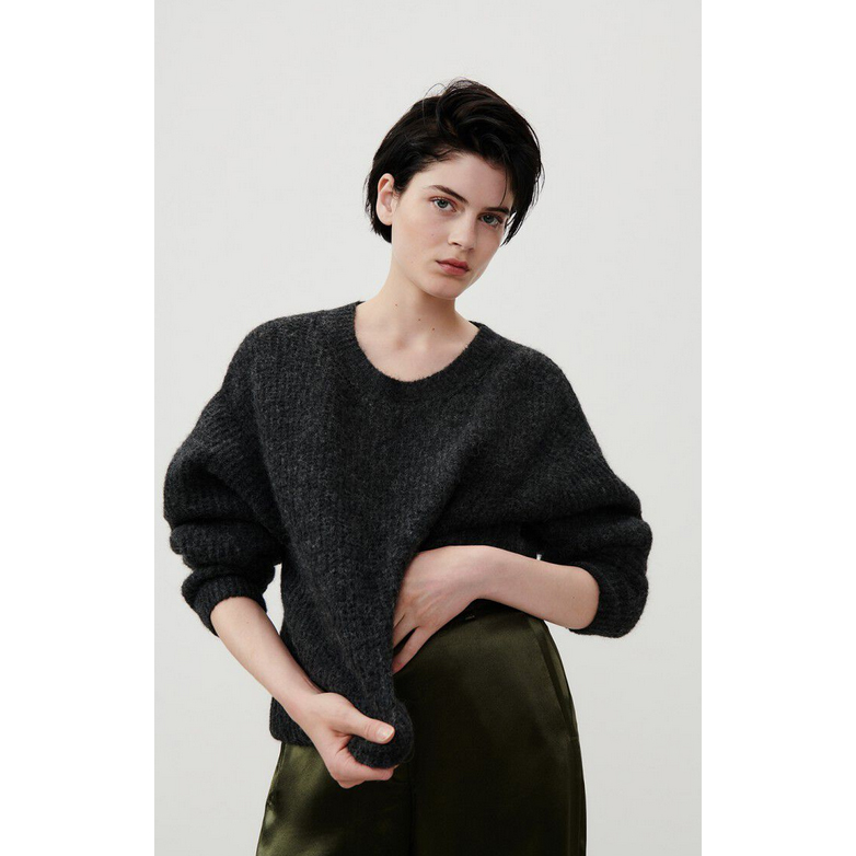 American Vintage East Pullover Charcoal Melange