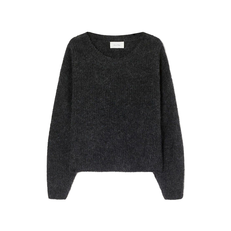 American Vintage East Pullover Charcoal Melange
