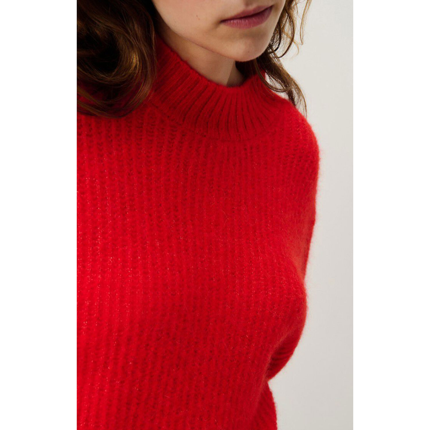 American Vintage East American Vintage Pullover Rot Detail