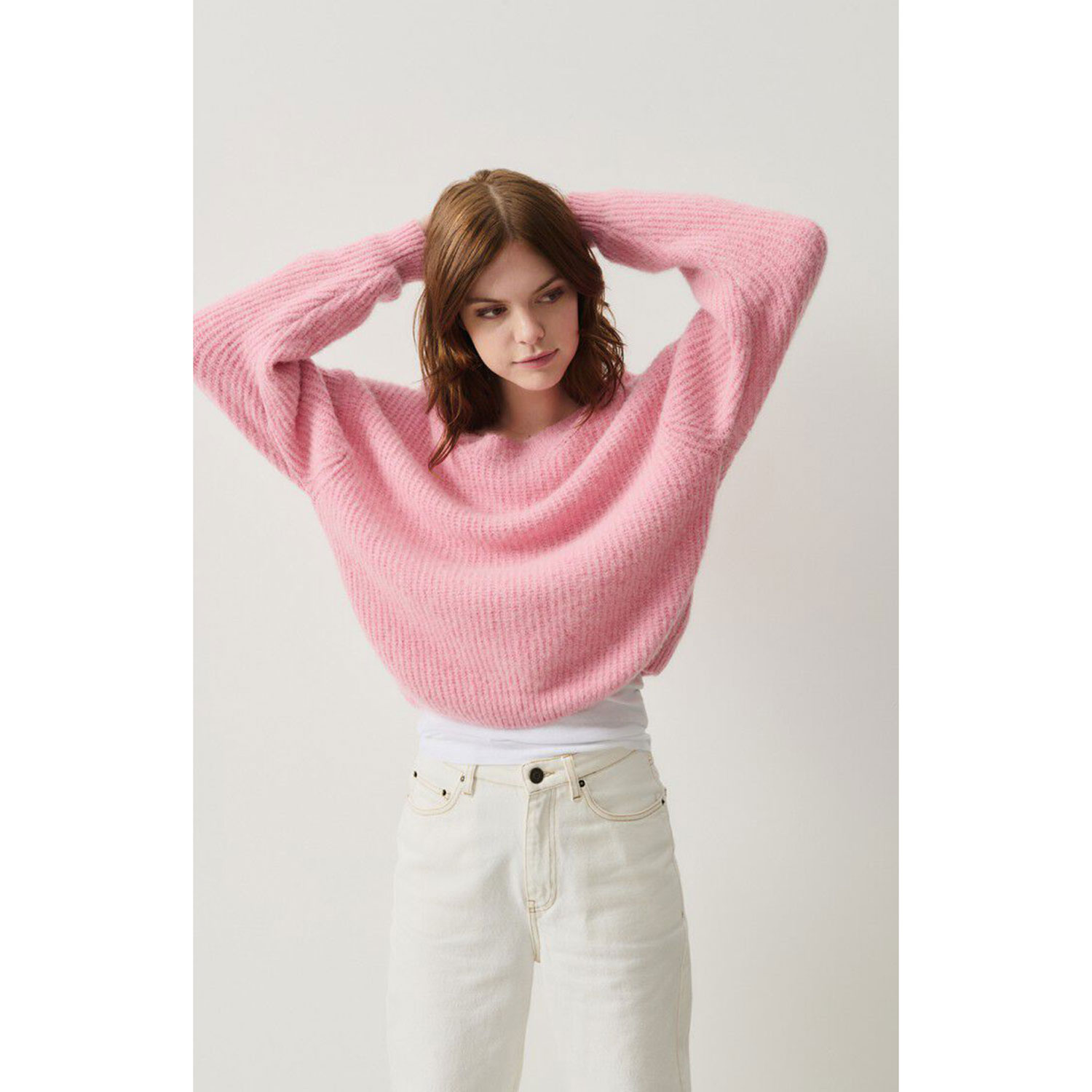 American Vintage East Pullover Orchidee Chine