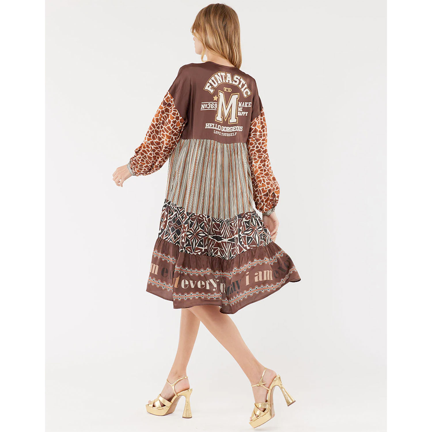 Me369 Eden Kleid Chocolate