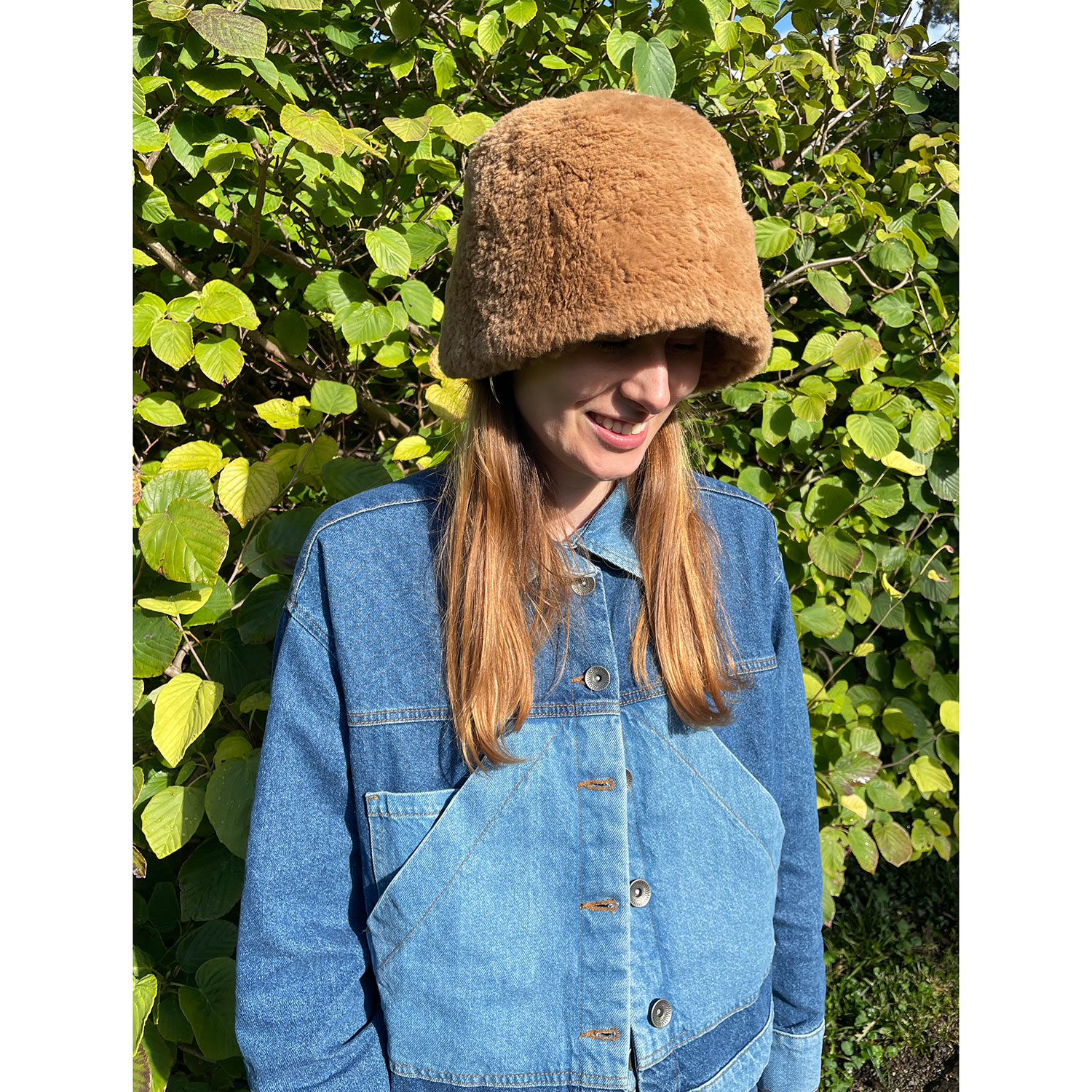 Voila Edur Fellhut Camel