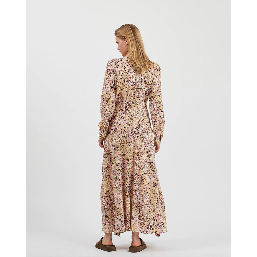 Minimum Elastica Minimum Kleid print Model hinten