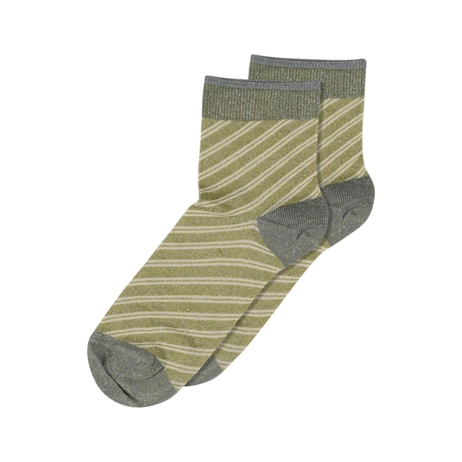 Elisa Glitter Socken Advocado Oil