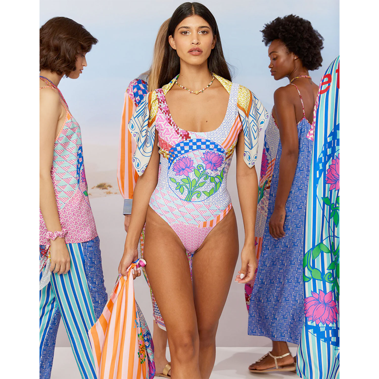 Me369 Ellie Badekleid Rangoli