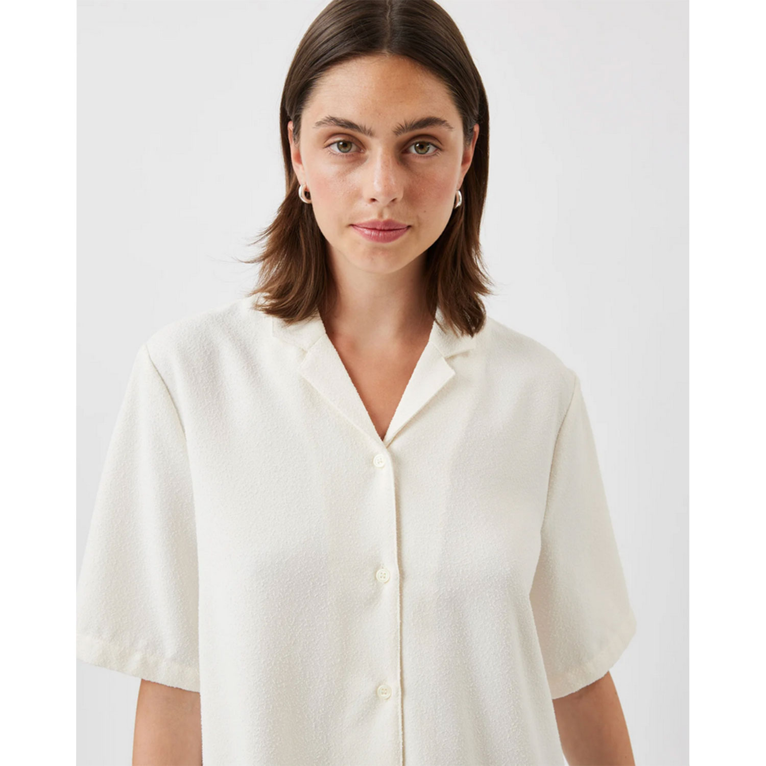 Minimum Elvas Bluse Coco Milk