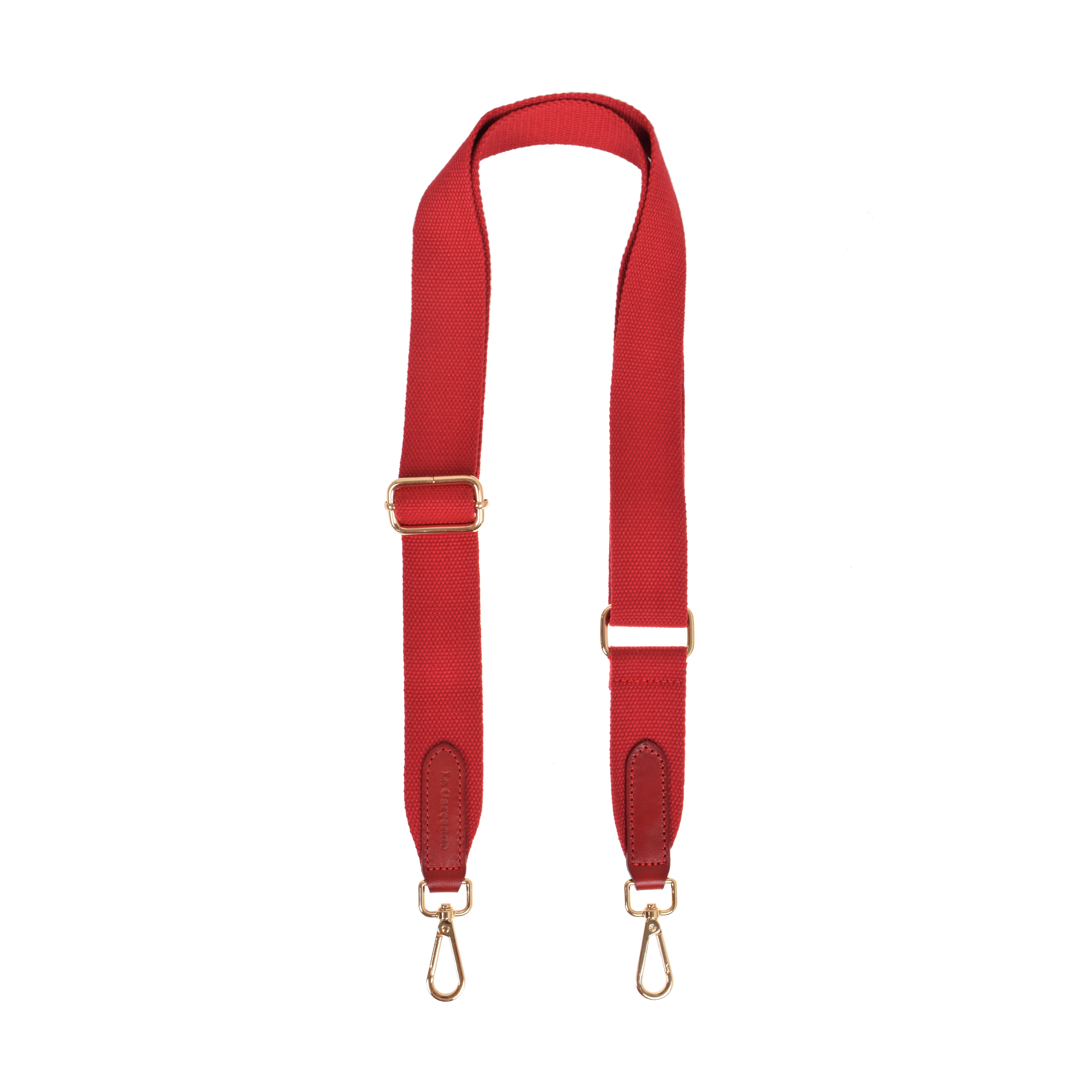 La Garçonne Accessoires Emie Taschenriemen Red